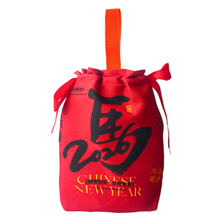 晨光2026马年福袋文具套装新年盲盒笔班级抽奖礼品大红绒布袋小福袋马年束口袋学习用品大礼包