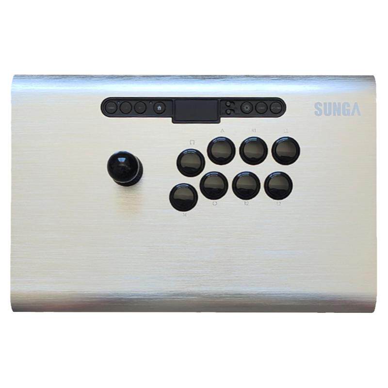PS5 版 PC STEAM SWITCH2 安卓 IOS一体铝合金游戏有线摇杆讯佳G5