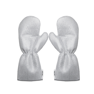 妙洁银丝洗碗手套厨房家务加长加厚防水不易伤锅钢丝抹布刷锅神器