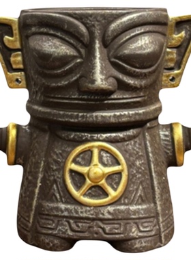 三星堆笔筒四川伴手礼旅游纪念