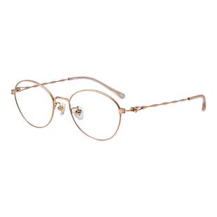 JILLSTUART圆框眼镜韩系文艺超轻钛架近视眼镜JS70146X