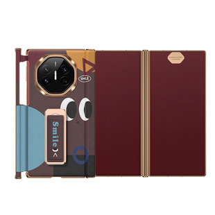 【顺丰包邮】适用华为三折叠matext手机壳新款xts非凡大师腕带支架XT中轴全包防摔S保护套素皮单后壳mate女外