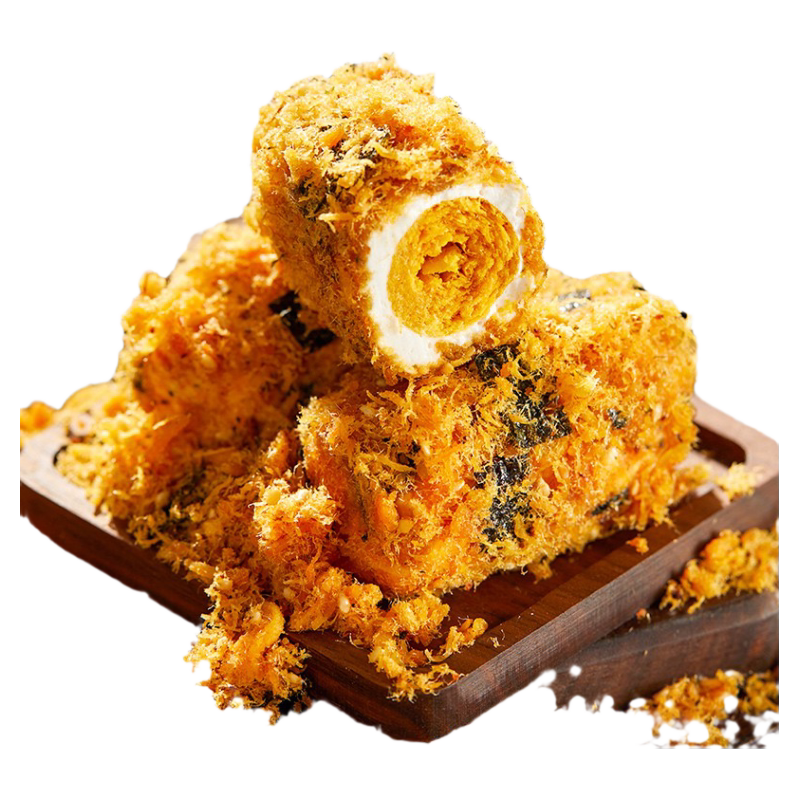 张大酥椰蓉蛋黄卷网红小零食