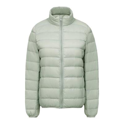 轻薄羽绒服女士立领大码轻便外套