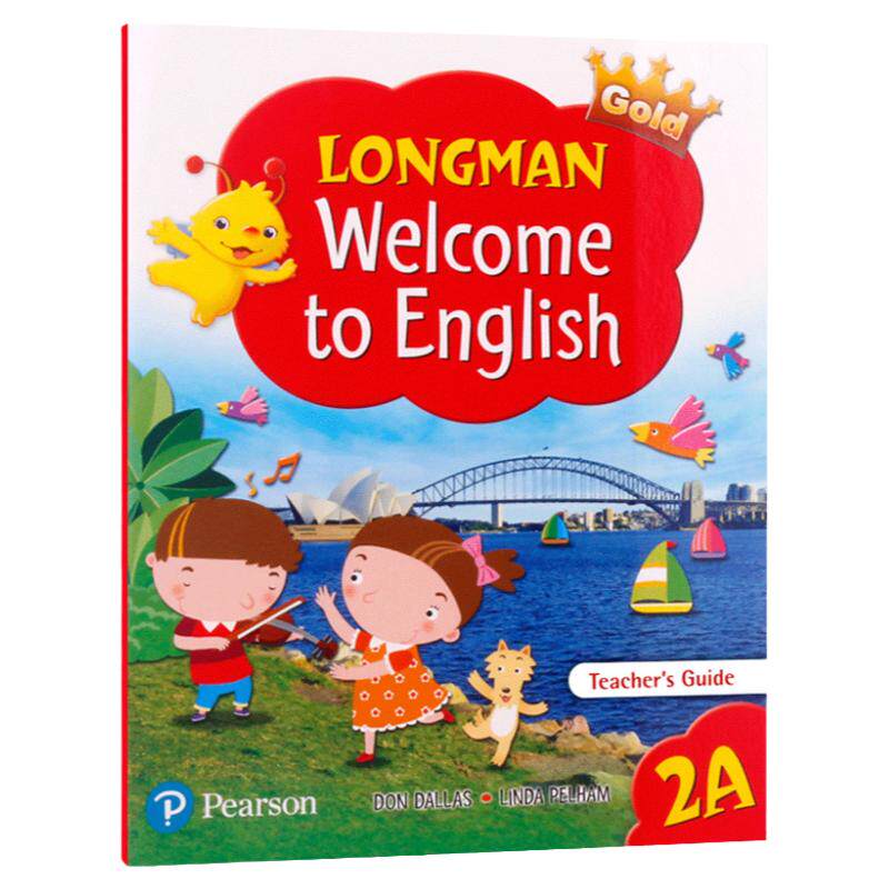 正版朗文Gold Longman Welcome to English小学英语教师用书 LWTE GOLD 2A 二年级上册民办小学培训班辅导用书 赠提优资源包