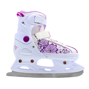 动感新款冰刀鞋 男女儿童初学不锈钢刀保暖溜冰鞋 花样冰球滑冰鞋