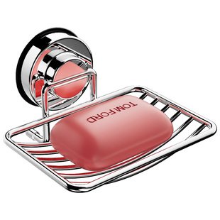 肥皂盒壁挂免打孔不锈钢吸盘香皂盒家用皂架卫生间沥水香皂置物架