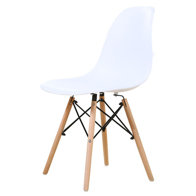 北欧伊姆斯现代时尚休闲靠背椅子