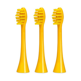 荷兰艾优apiyoo皮卡丘男女成人通用儿童电动牙刷替换刷头 原装3支