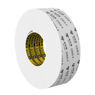 米乐奇强力泡沫双面胶泡棉高粘度固定墙面胶带5米1-10mm广告牌相框防水双面胶条学生手工加厚海绵承重粘贴