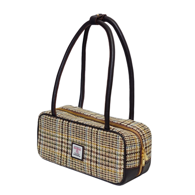 Harristweed法棍包波士顿枕头包