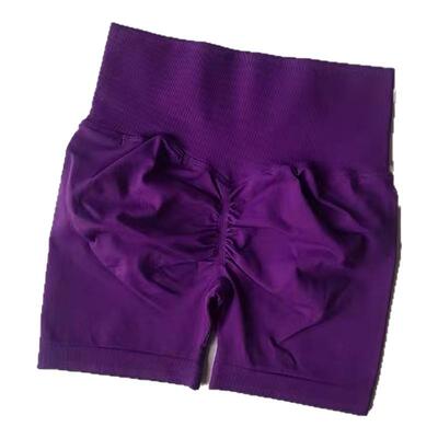 【蜜桃款】健身botee短裤三分中腰高弹显臀弹力针织健身运动短裤