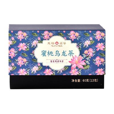 天福茗茶60g白桃桂花蜜桃乌龙茶