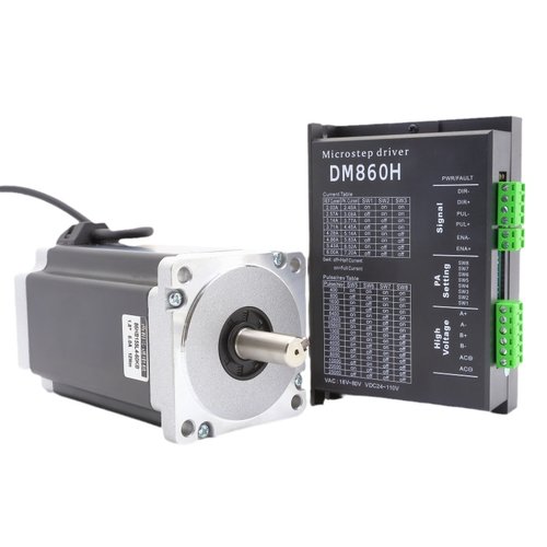 86步进电机套装4.5N8.5N12N大扭矩含DM860H驱动器刹车可配减速机