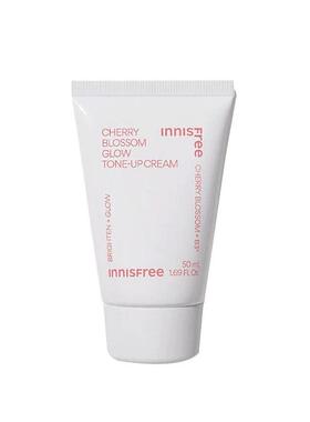 韩国直邮innisfree 悦诗风吟 济州粉樱花漾生机素颜霜 50ml 正品
