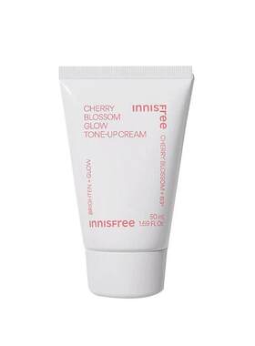 韩国直邮innisfree 悦诗风吟 济州粉樱花漾生机素颜霜 50ml 正品