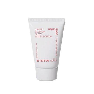 韩国直邮innisfree 悦诗风吟 济州粉樱花漾生机素颜霜 50ml 正品