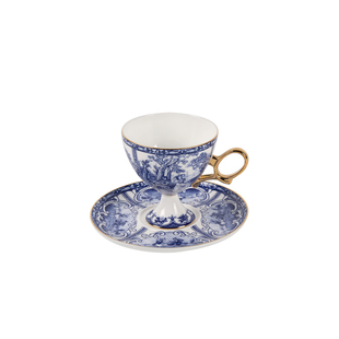 爱莉卡贝叶Erica Beyer 唐顿庄园法式宫廷风骨瓷咖啡杯 新婚礼品