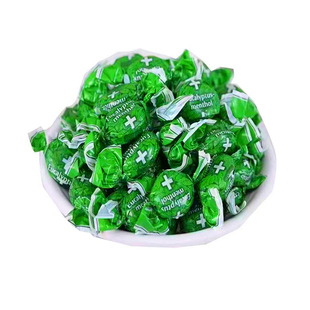 乌克兰进口如胜碧冰清怡薄荷糖清新口气清凉糖散装水果硬糖