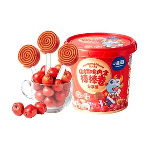 小鹿蓝蓝山楂糖葫芦鸡内金儿童零食无添加白砂糖送新年货春节礼盒