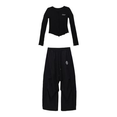 CBXLAB【大香蕉】速干爵士长裤黑