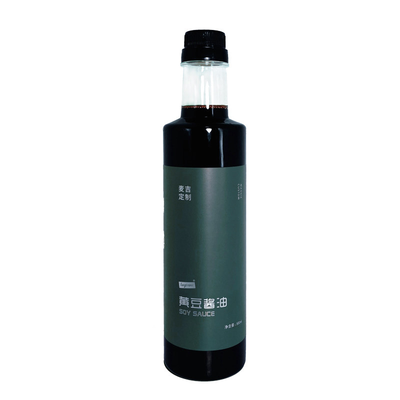 麦吉无糖无麸质生抽黄豆酱油零0添加糖低碳水控糖生酮人群特级