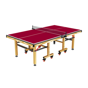 TIBHAR挺拔乒乓球桌专业比赛乒乓球台室内训练标准乒乓球案子折叠