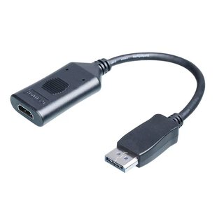 DP公头转HDMI母头4K60多屏宝搭子8K主动式透传横竖通用