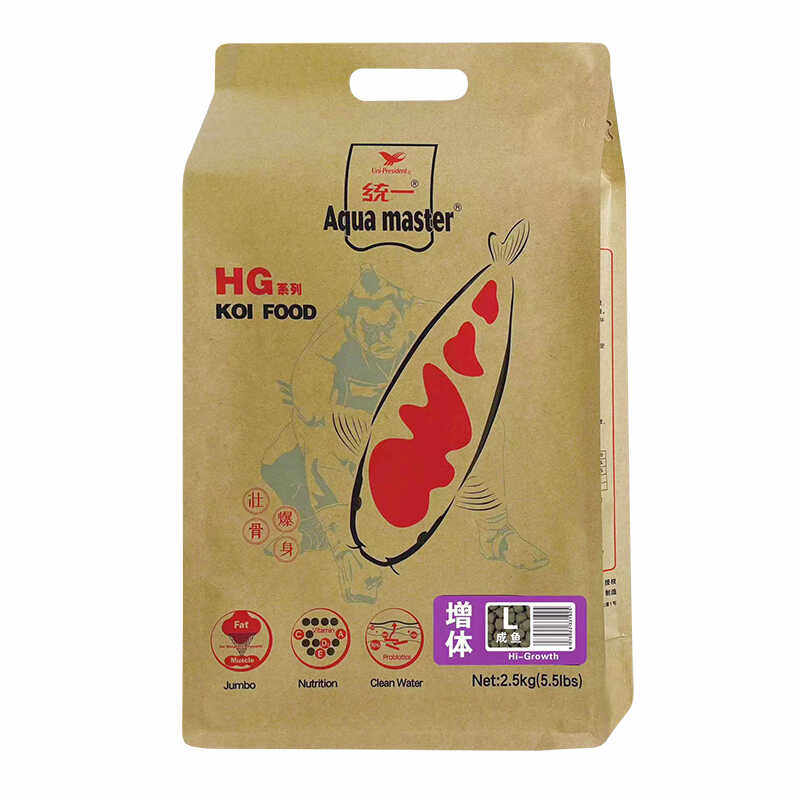 增体色锦鲤鱼横纲专用赛级饲料HG