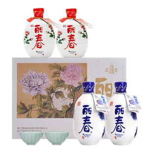 塔牌锦绣丽春礼盒4瓶装牡丹丽春十年锦丽春手工黄酒绍兴产花雕酒