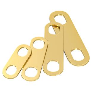 黄铜连接片电机锂电池连接件电加热管接线片加厚定制跨接过流垫片