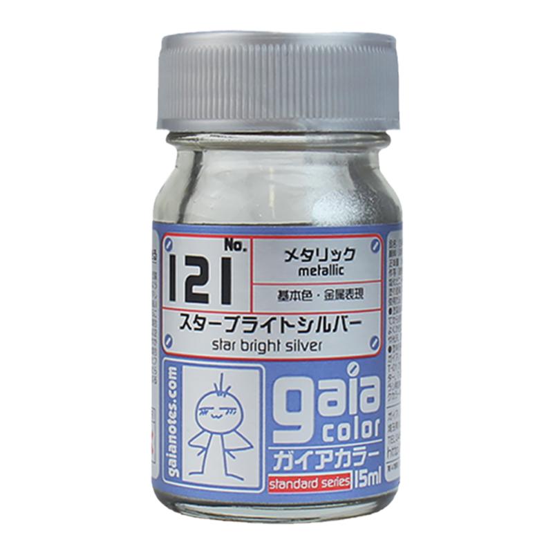 3G模型 GAIA/盖亚油性漆 121-125喷涂上色星光金属色油漆 15ml