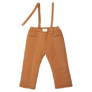 ArborTree 天然取材的宝宝冬季背带加厚棉裤（有机棉）保暖亲肤