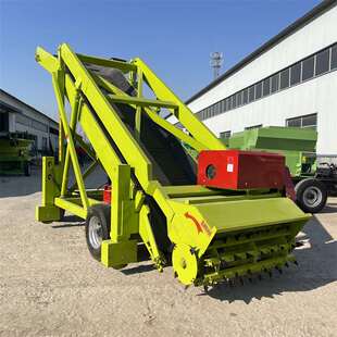 滚刀式牧草青储刮料机 5米横向移动青贮取料机规格扒草机整机尺寸