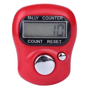 【10个包邮】戒指型拇指手指电子计数器人车流量记数器手动记数