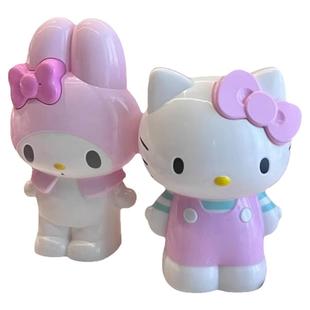 KT猫美乐D化妆刷笔筒可爱装饰家居摆件学生宿舍卡通桌面收纳筒