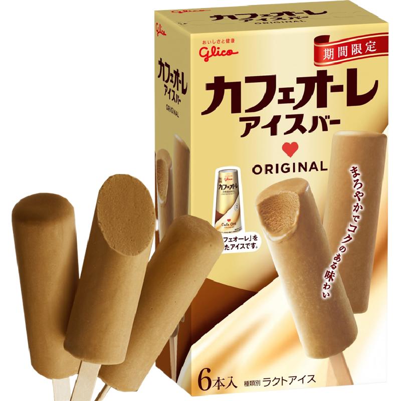 日本进口固力果牛奶咖啡冰激凌