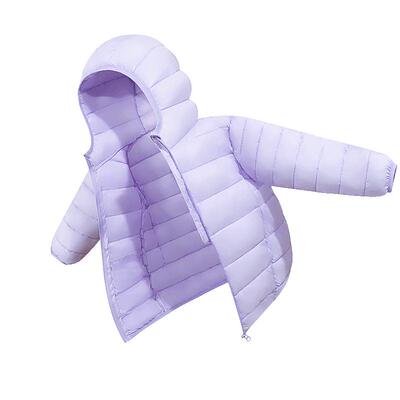 真维斯童装女童外套秋冬2025新款儿童冬季轻薄棉服大童保暖羽绒服