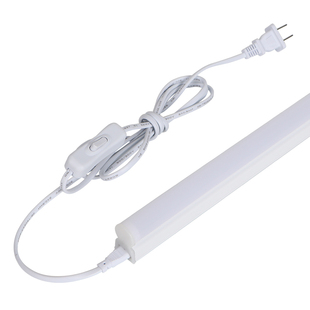 LED护眼插电小台灯大学生寝室宿舍电脑灯酷毙灯带开关日光小灯管