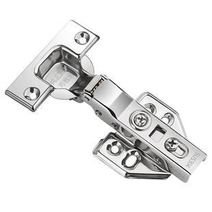 铰链304不锈钢衣柜门五金门铰液压阻尼缓冲中弯飞机合叶柜门合页