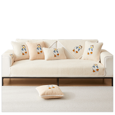 秋冬季毛绒沙发垫2024新款高级感