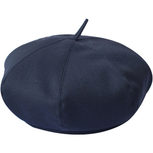 新款八角贝雷帽薄款无沿中老年画家导演博士爸爸春秋男士夏季帽子