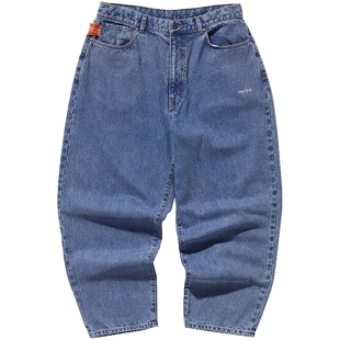 【官方正品】汤本弘通监制nautica whitesail 中性廓形牛仔裤潮