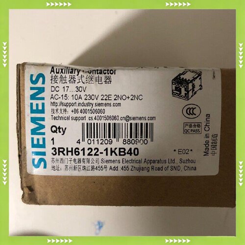 【问价】接触式继电器3RH6122-1KB40，的，一适用
