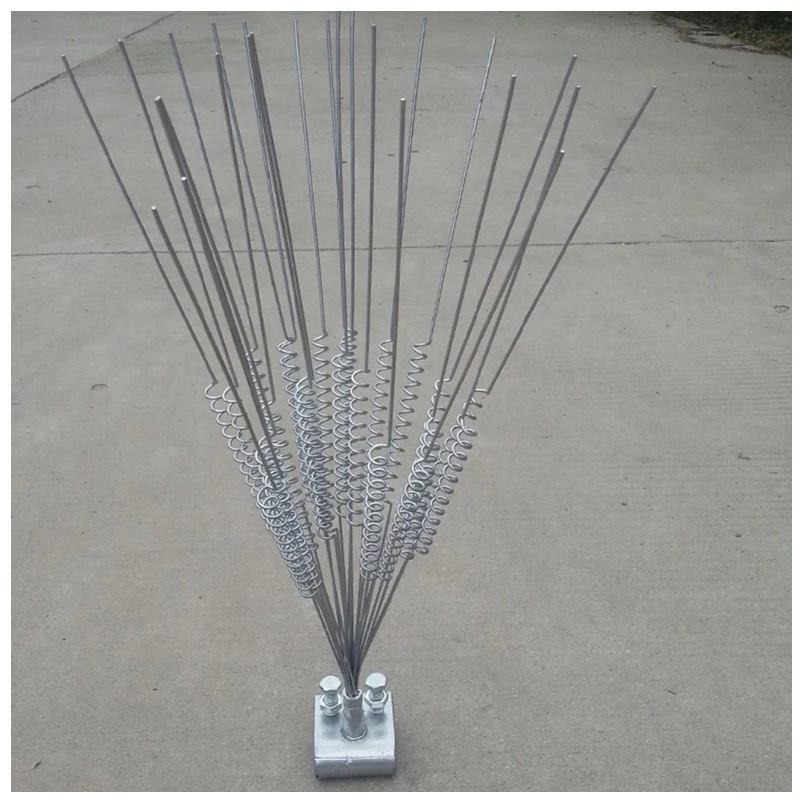 厂家直供电力线路防鸟驱鸟规格批发鸟多型刺刺刺弹簧镀锌钢丝