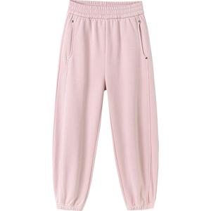 巴拉巴拉女童加绒运动裤中大童裤子秋冬季新款儿童休闲长裤卫裤厚