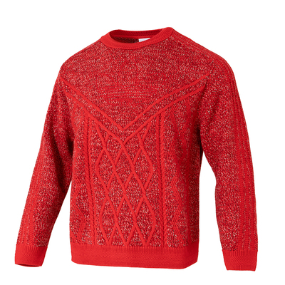 阿迪达斯三叶草卫衣男士2026春季新年款运动宽松毛衣针织衫KT0693