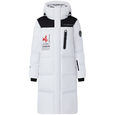坦博尔长款鹅绒羽绒服男女同款