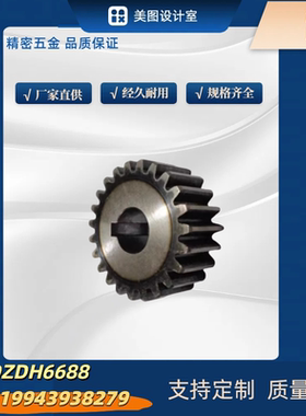 直齿轮VNL11/21/22/23-2.0-60/62/64/65/68/70/72-B20-A/B-P12-45