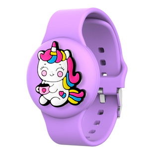 适用airtag手环保护套儿童定位防丢神器腕带硅胶卡通可爱防水外壳